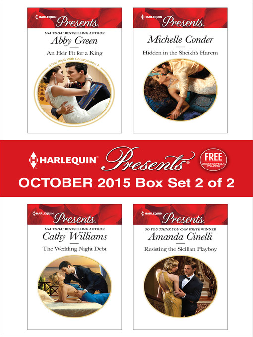 Title details for Harlequin Presents October 2015, Box Set 2 of 2 by Abby Green - Available